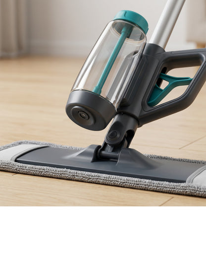 Zvlo Spray Flat Mop 130 cm with 600 ml Tank Teal - Detail view